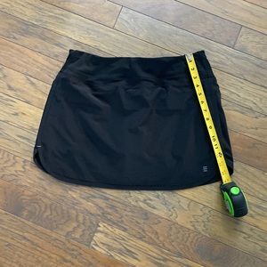 Free Fly Apparel Bamboo Lined Breeze Skort, L, Black